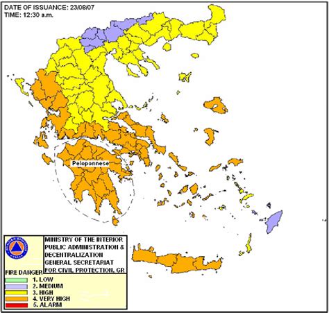 Fires In Greece Map | Zip Code Map