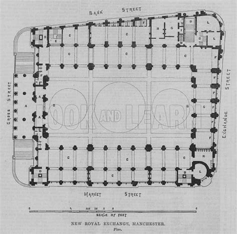 New Royal Exchange, Manchester stock image | Look and Learn