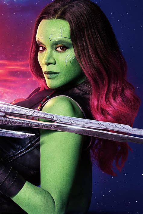 640x960 Gamora Guardians Of The Galaxy Vol 2 Cast 10k iPhone 4, iPhone 4S HD 4k Wallpapers ...