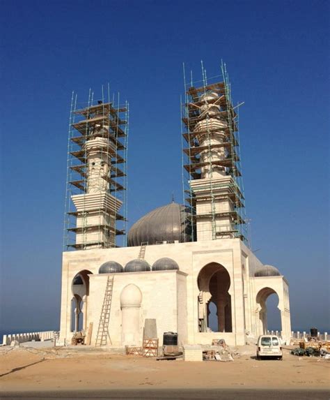 One of the most beautiful under-construction mosques in Gaza City ...