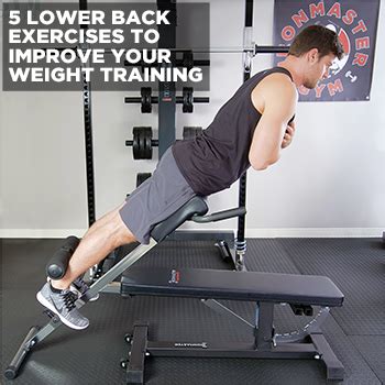 Lower Back Exercises Machine