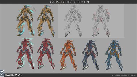 Takkaya Leeladechakul - Warframe : Gauss "Kresnik" Deluxe Skin Concept.