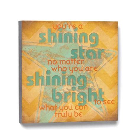 Demdaco Lyricology You're A Shining Star Wall Art - You're a shining ...