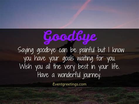 40 Emotional Goodbye Quotes For Friends And Family – Events Greetings