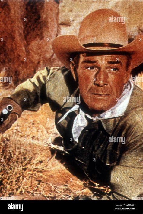 Seven Men from Now Year 1956 Director Budd Boetticher Randolph Scott Stock Photo - Alamy