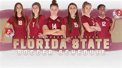 Florida State Soccer Releases 2018 Schedule