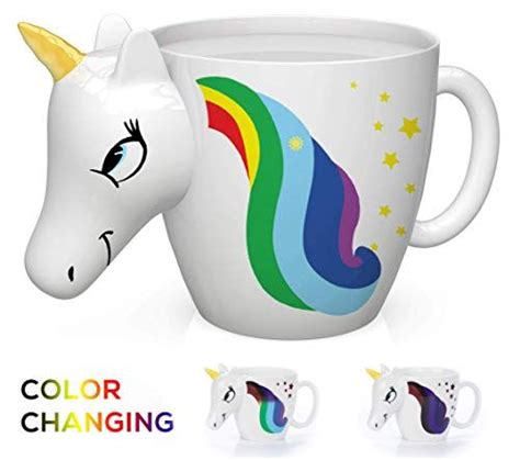 Color Changing Unicorn Mug - 3D Coffee Mugs Rainbow Desig... https ...