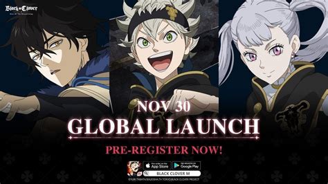 Garena Announces 30 November as the Global Launch Date for Black Clover ...