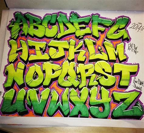 How To Draw Sketch Alphabet In Graffiti Letters Graff - vrogue.co