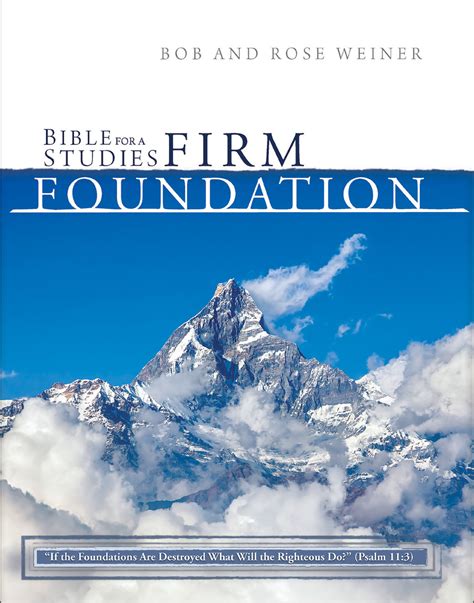 Bible Studies for a Firm Foundations - Bible Study Books