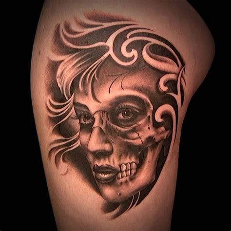 6 Hour Live Tattoo by Team Cleen (Cleen Rock One & Tony Medellin) | Ink master tattoos, Skull ...