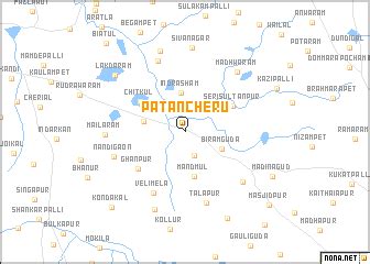 Patancheru (India) map - nona.net