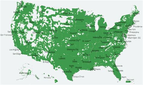 Qlink Wireless Coverage Map - Map Of Usa With Rivers