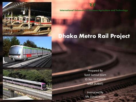 Dhaka metro rail project