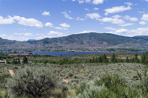 Desert and Lake Osoyoos 2 Photograph by Bob Corson - Fine Art America