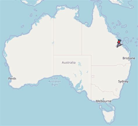 Blackwater Map Australia Latitude & Longitude: Free Maps