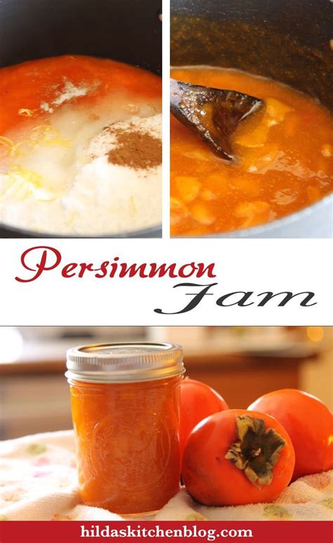 Hachiya Persimmon Jam #persimmonjam #persimmonrecipes # ...