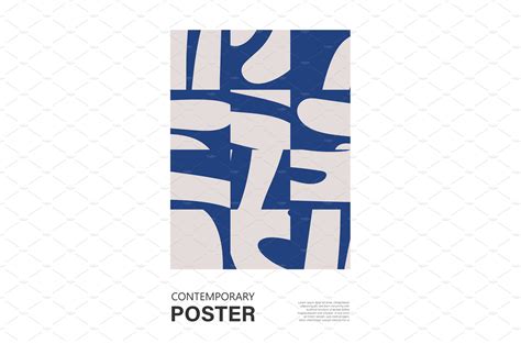 Minimalist wall art poster with | Decorative Illustrations ~ Creative ...