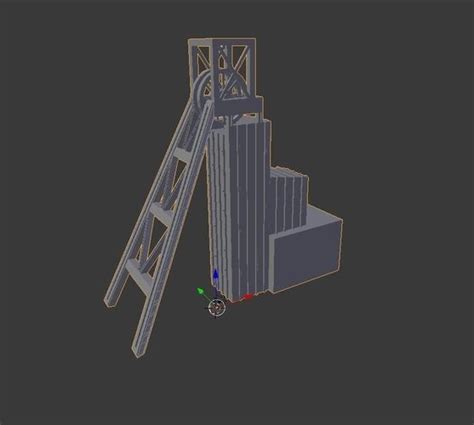 Coal Mine shaft miniature 3D model 3D printable | CGTrader