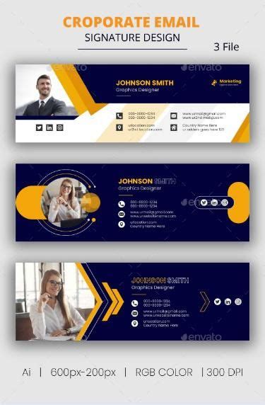 Creative email signature template design – Artofit