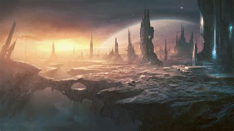 Sci-fi alien planet wallpaper, stellaris, alien world HD wallpaper ...