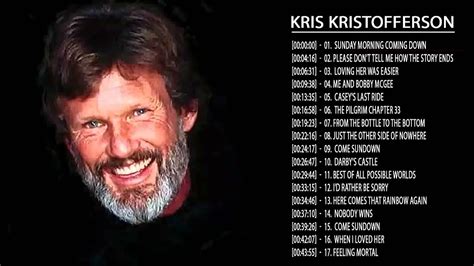 Kris Kristofferson Greatest Hits 2021 - Best Songs Of Kris ...