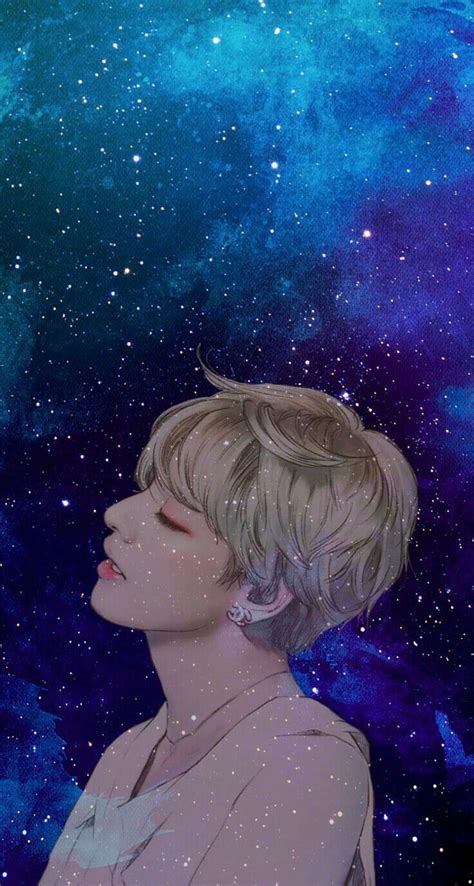 Kim taehyung fanart HD phone wallpaper | Pxfuel