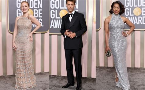 The Best Dressed at the 2023 Golden Globe Awards, Photos – Footwear News