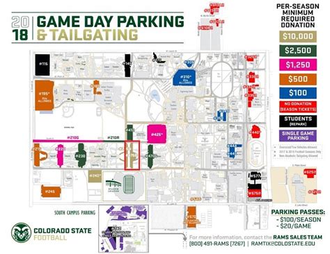 2018 CSU Football Parking : r/CSURams