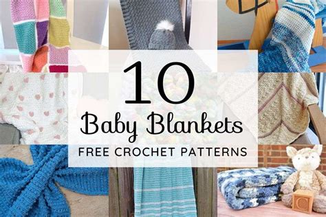 10 Crochet Baby Blankets Patterns - Hookfully