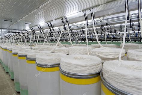 Factory cotton spinning machine – Stock Editorial Photo © antoniotruzzi ...