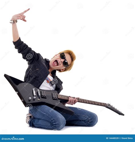 Punk Rockstar Royalty Free Stock Images - Image: 14448539