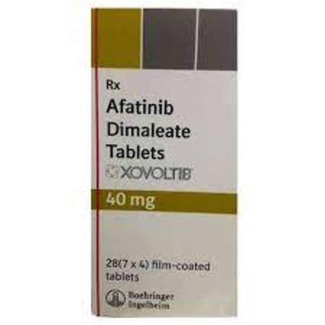 Afatinib 40 Mg Tablet, Prescription, Treatment: Cancer at best price in ...