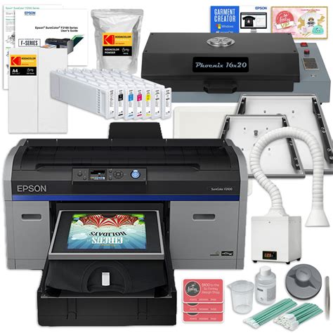 Epson F2100 DTG & DTF Combo Printer Bundles | Swing Design