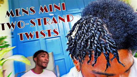 Two Strand Twist Men Short Hair