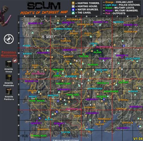 Scum map size vs dayz - klopfantastic