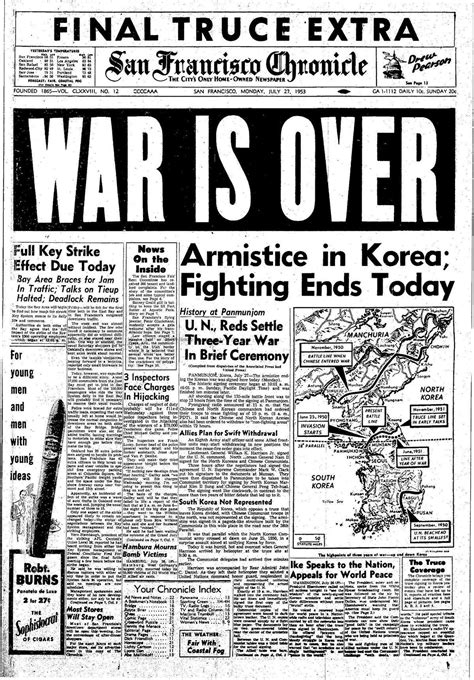 Chronicle Covers: The disputed end to the Korean War