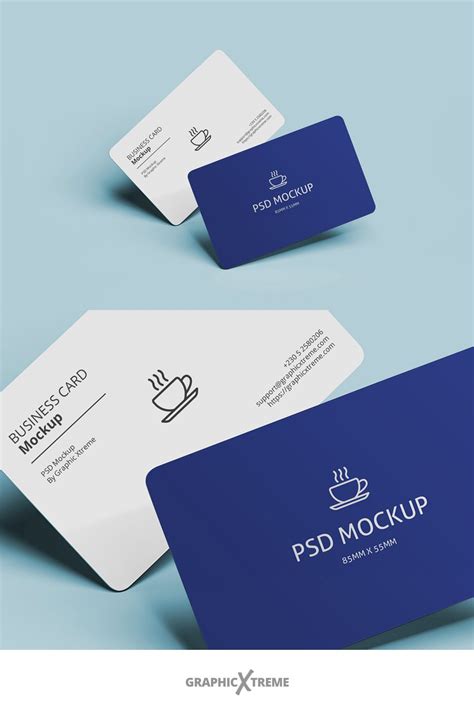 Rounded Business Card Mockup | Business card mock up, Round business cards, Business cards ...