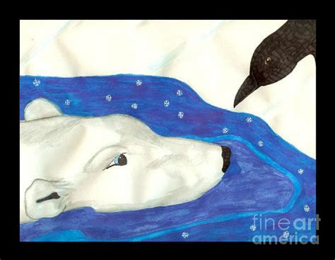 Polar Bear Kisses Mixed Media by Windsong Artworks - Fine Art America