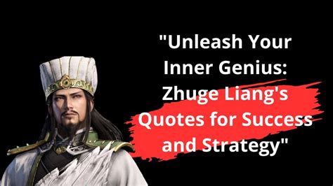 Zhuge Liang Timeless Wisdom: Quotes for Personal Growth and Success ...