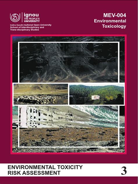 Block-03 Environmental Toxicity Risk Assessment | PDF | Pesticide | Risk