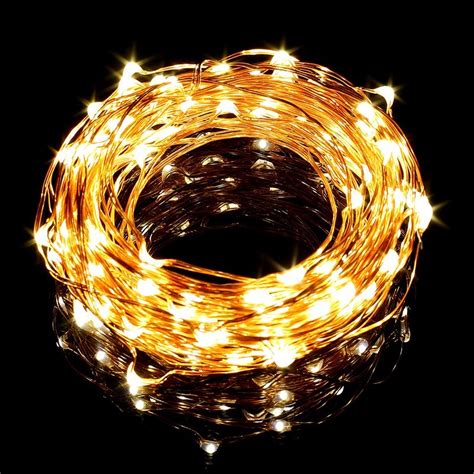 New lamps Copper Wire string lights in 240V with 300 micro LED 30m