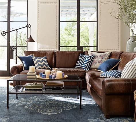 20+ Dark Brown Leather Sectional Decorating Ideas – The Urban Decor