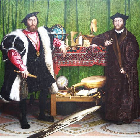 The Ambassadors By Hans Holbein the Younger, 1533. National Gallery, London | Hans holbein, Arte ...