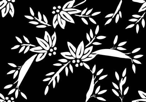 Leaves Wallpaper Black White Free Stock Photo - Public Domain Pictures