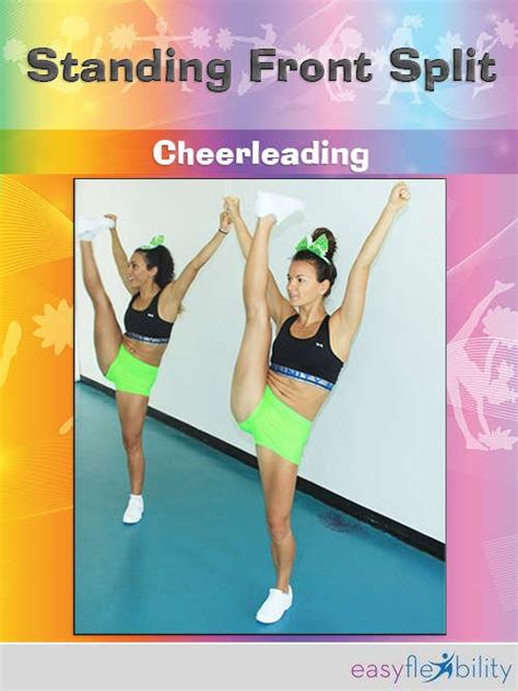 Front Split Standing - Cheerleading – EasyFlexibility