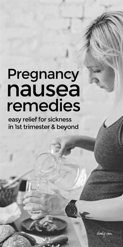 Pregnancy Nausea Remedies and Relief