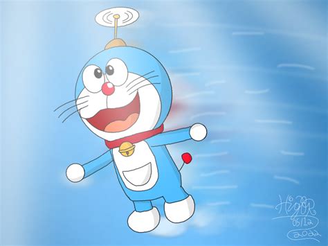 Doraemon - Free Flying by H1g0rPr0j3ctS on DeviantArt