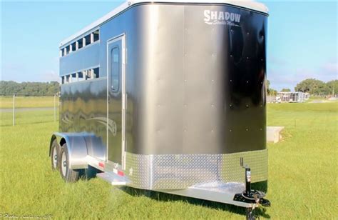 2017 Shadow 2017 Used Shadow Trailer 3-Horse Bumper Pull Trail