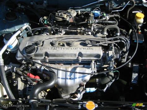 2001 Nissan Altima GXE 2.4 Liter DOHC 16 Valve 4 Cylinder Engine Photo ...